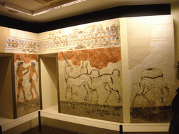 Frescoes from Santorini, in the National Archaeological Museum