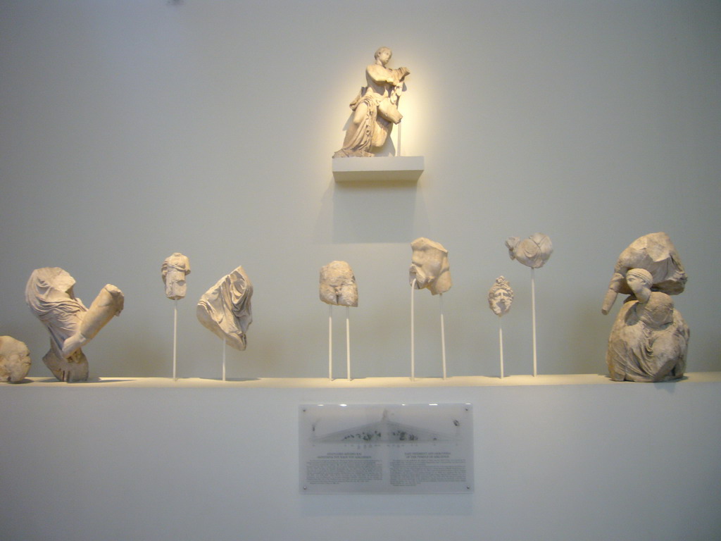 The East Pediment and Akroteria of the Temple of Asklepios, in the National Archaeological Museum