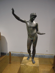 The Marathon Boy or Ephebe of Marathon, in the National Archaeological Museum