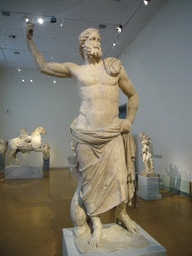 Statue of Poseidon, from the island of Melos, in the National Archaeological Museum