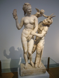 Statue of Aphrodite and Pan, in the National Archaeological Museum