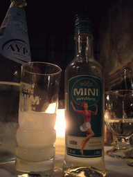 Ouzo in the restaurant Psara`s in the Plaka district