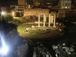 Hadrian`s Library, by night