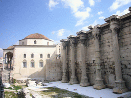 Hadrian`s Library and Tzisdarakis Mosque (Tzami)