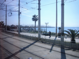 Pier with small boats near Piraeus