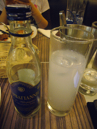 Ouzo at the Anatolian restaurant Politi.co