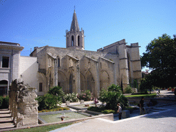 The Temple Saint Martial and its garden