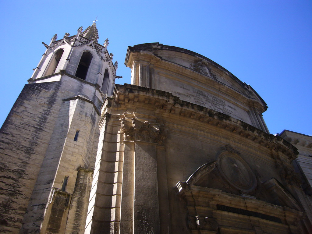 Front of the Temple Saint Martial