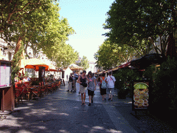 The Place de l`Horloge square
