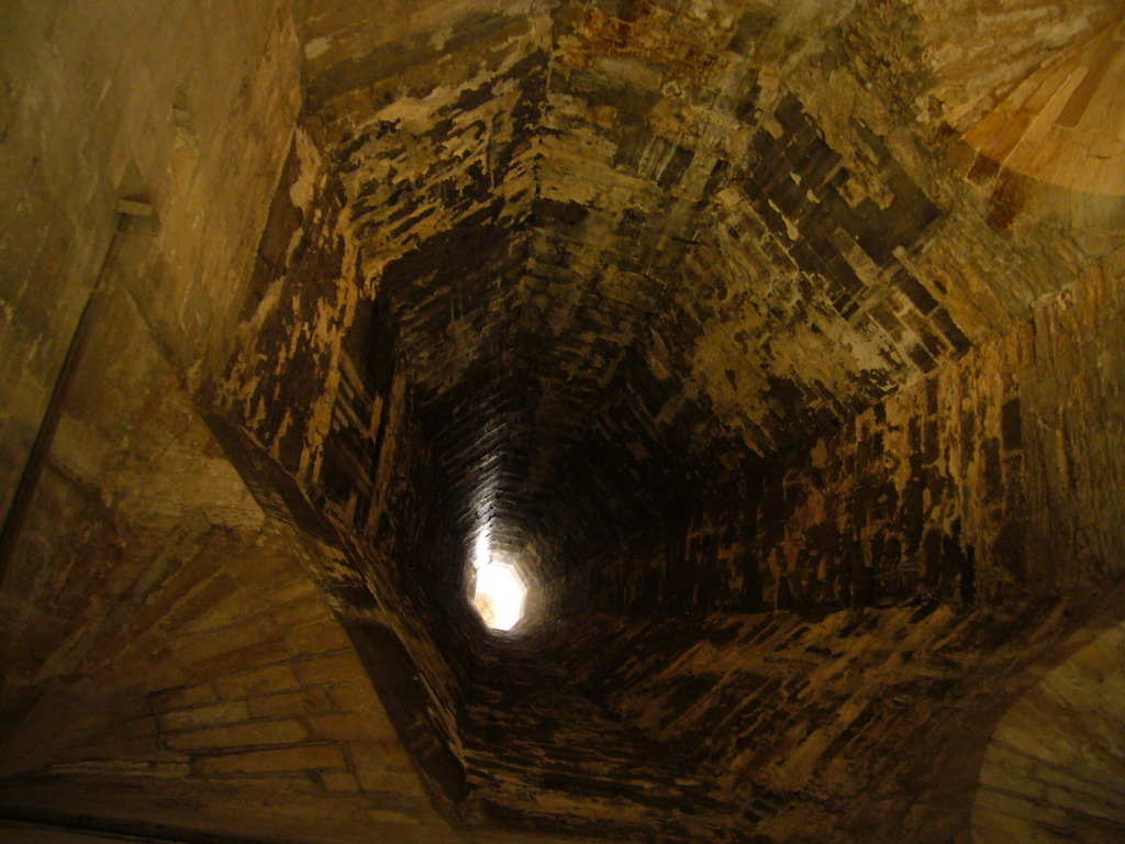 Chimney in the kitchen of the Palais des Papes palace