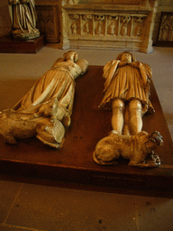 Tomb of Louis II de Bourbon and his wife, at the Palais des Papes palace
