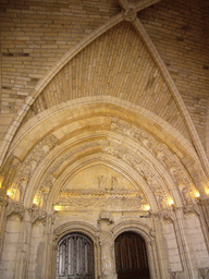 Gate at the Palais des Papes palace