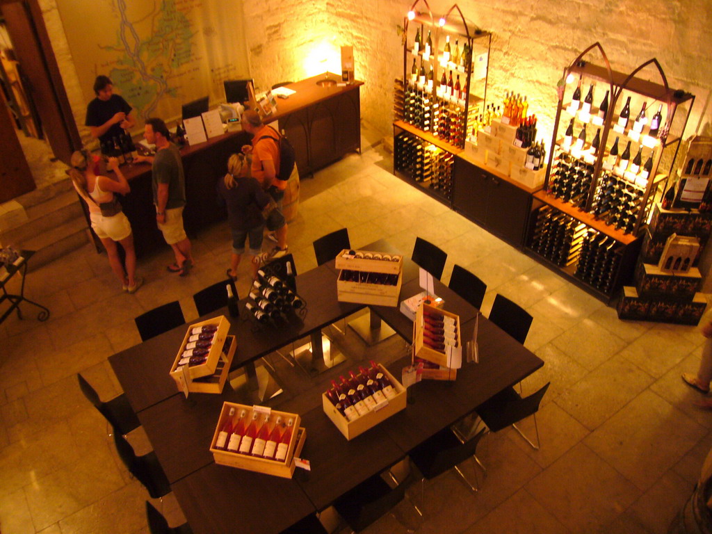 The Bouteillerie (wine cellar) at the Palais des Papes palace