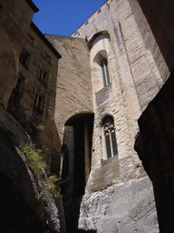 Southeast wall of the Palais des Papes palace