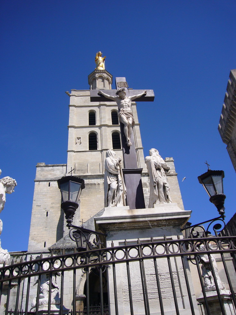 Facade of the Avignon Cathedral