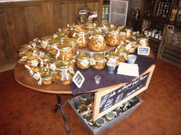 Baba cakes in Rhum or Grand Magnier, in a shop in the city center