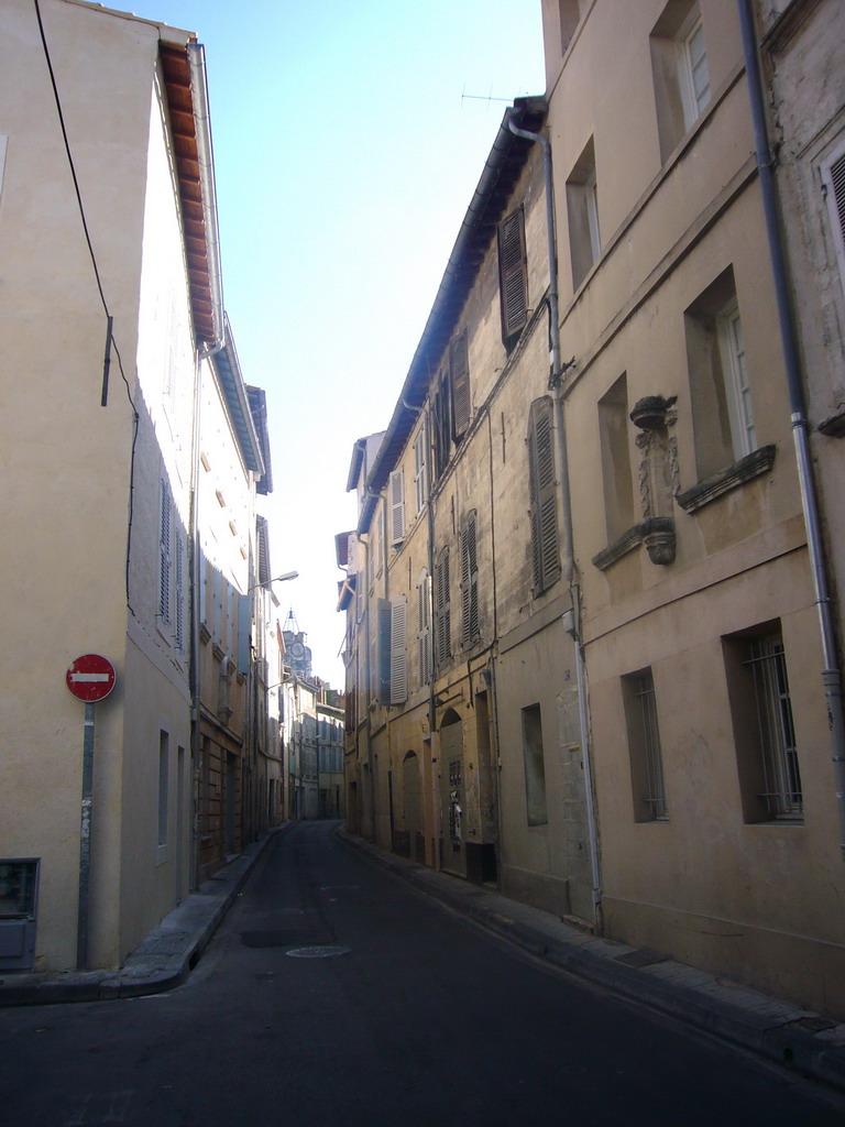 Alley in the city center