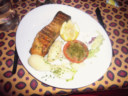 Dinner at the Restaurant Le Bercail