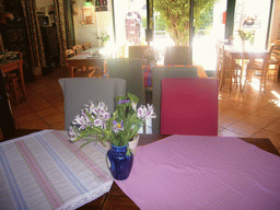 Interior of the breakfast room at the Vert Hôtel