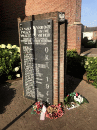 Monument for the Polish liberators of World War II at the northeast side of the St. Remigius Church