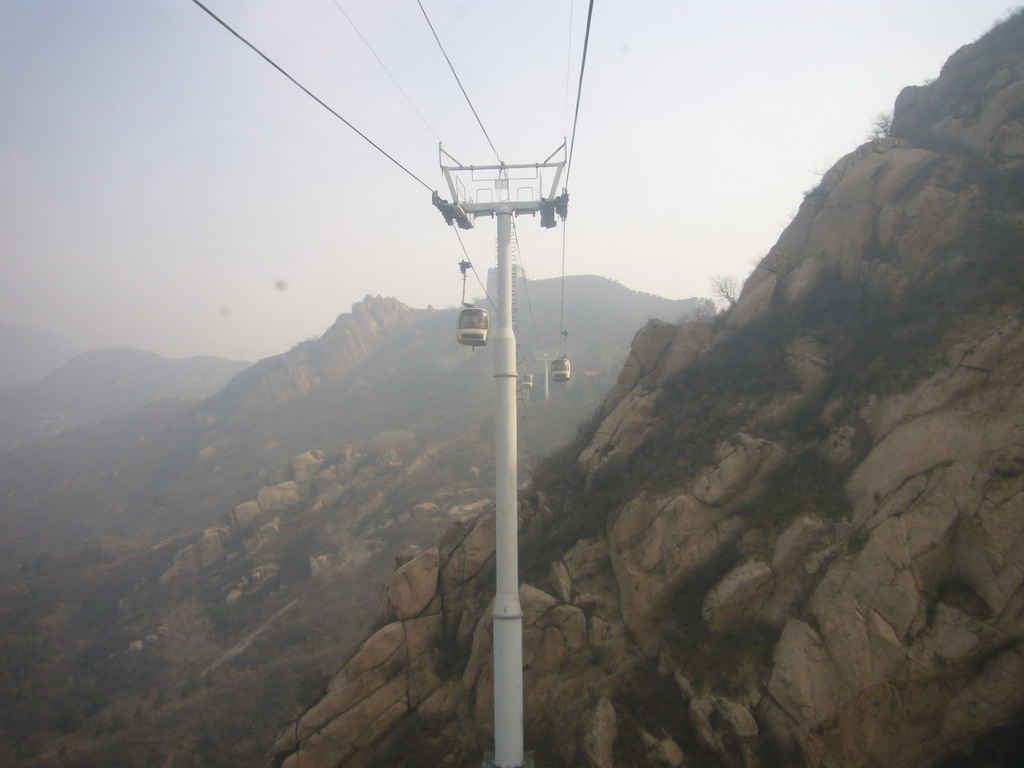 The Eighth Tower of the North Side of the Badaling Great Wall, viewed from the cable cart