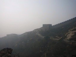 The Sixth, Fifth and Fourth Tower of the North Side of the Badaling Great Wall, viewed from a path near the Eighth Tower