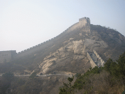 The Seventh Tower of the North Side of the Badaling Great Wall, viewed from a path near the Eighth Tower