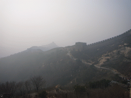 The Sixth, Fifth and Fourth Tower of the North Side of the Badaling Great Wall, viewed from near the Eighth Tower