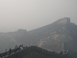 The Seventh and Sixth Tower of the North Side of the Badaling Great Wall, viewed from just below the Eighth Tower