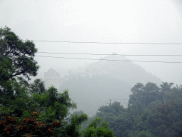 The Juyongguan Great Wall, viewed from the tour bus on the G6 Jingzang Expressway