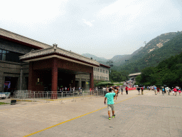 The entrance building to the cable lift to the Badaling Great Wall