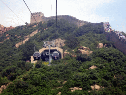 The Eighth Tower of the North Side of the Badaling Great Wall, viewed from the cable cart