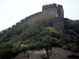 The Seventh Tower of the North Side of the Badaling Great Wall, viewed from a path near the Eighth Tower