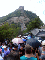 The Seventh Tower of the North Side of the Badaling Great Wall, viewed from a path near the Eighth Tower