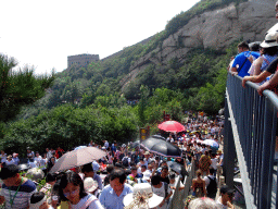 The Sixth Tower and the queue for the Eighth Tower of the North Side of the Badaling Great Wall