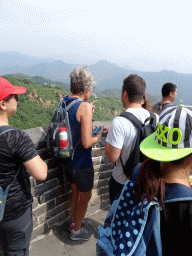 Our friends just below the Sixth Tower of the North Side of the Badaling Great Wall