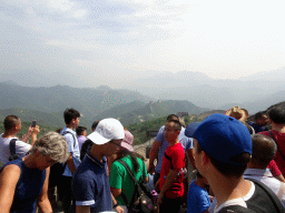 The Fifth and Third Tower of the North Side of the Badaling Great Wall, viewed from just below the Sixth Tower