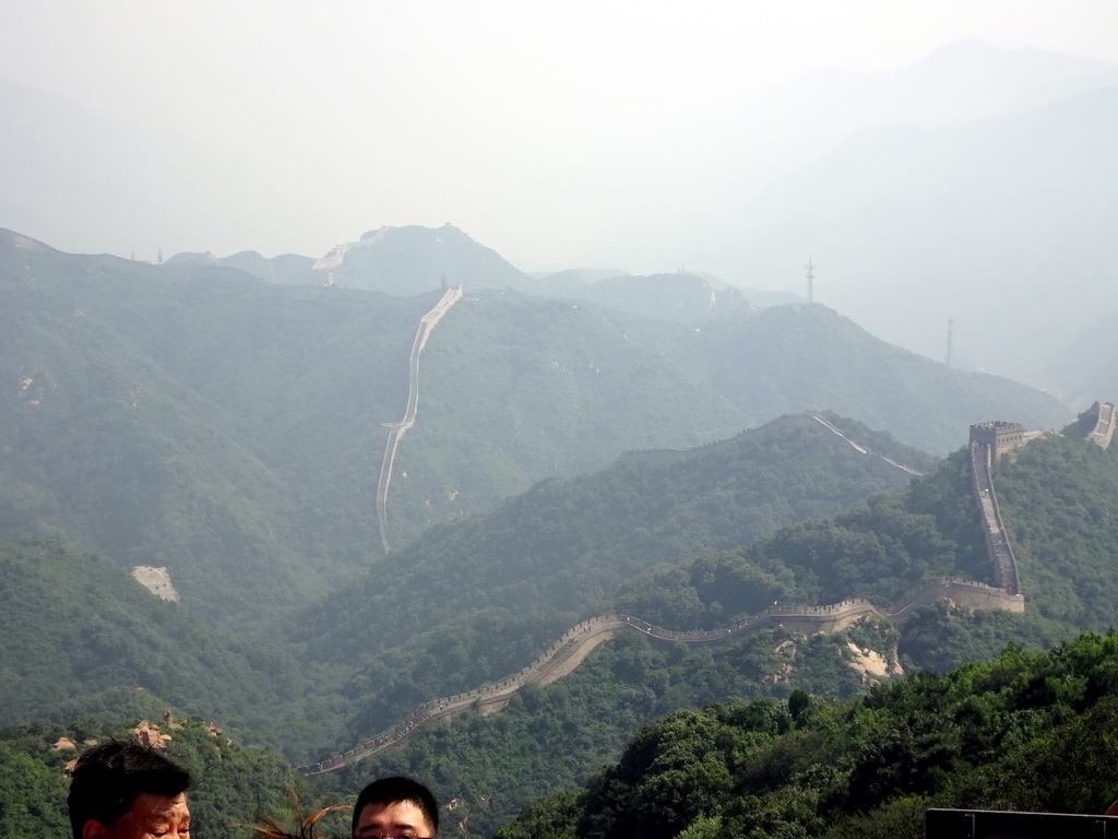 The Third Tower of the North Side of the Badaling Great Wall, viewed from just below the Sixth Tower