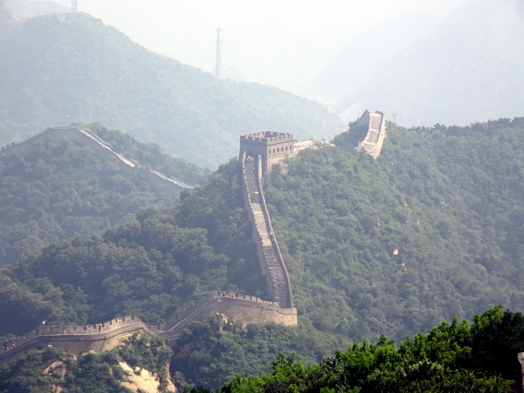 The Third Tower of the North Side of the Badaling Great Wall, viewed from just below the Sixth Tower