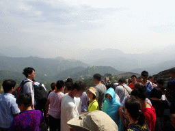 The Fifth and Third Tower of the North Side of the Badaling Great Wall, viewed from just below the Sixth Tower