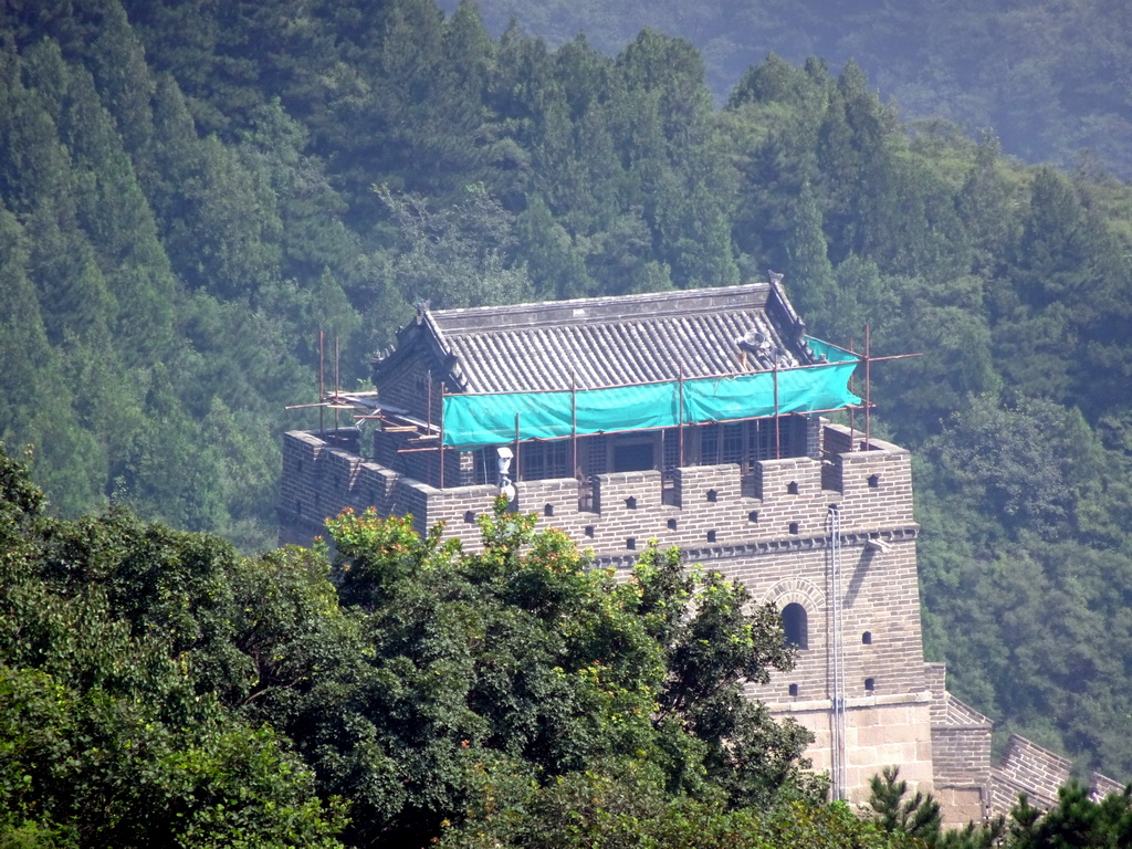 Tower in the valley, viewed from just below the Sixth Tower of the Badaling Great Wall