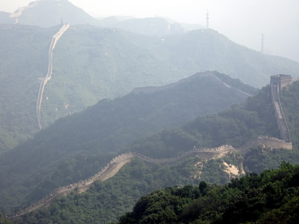 The Third Tower of the North Side of the Badaling Great Wall, viewed from just below the Sixth Tower