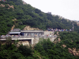 The entrance to the Cable Lift below the Eighth Tower of the North Side of the Badaling Great Wall, viewed from just below the Sixth Tower