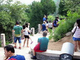 Path near the Sixth Tower of the North Side of the Badaling Great Wall