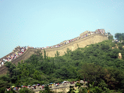 The Eighth Tower of the North Side of the Badaling Great Wall, viewed from a path near the Sixth Tower