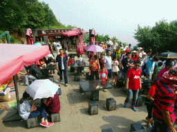 Souvenir shop at a path near the Eighth Tower of the North Side of the Badaling Great Wall