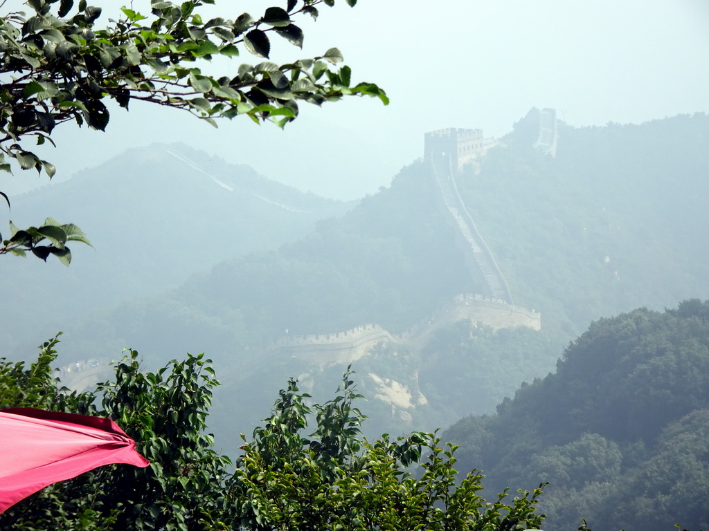 The Third Tower of the North Side of the Badaling Great Wall, viewed from a path near the Eighth Tower