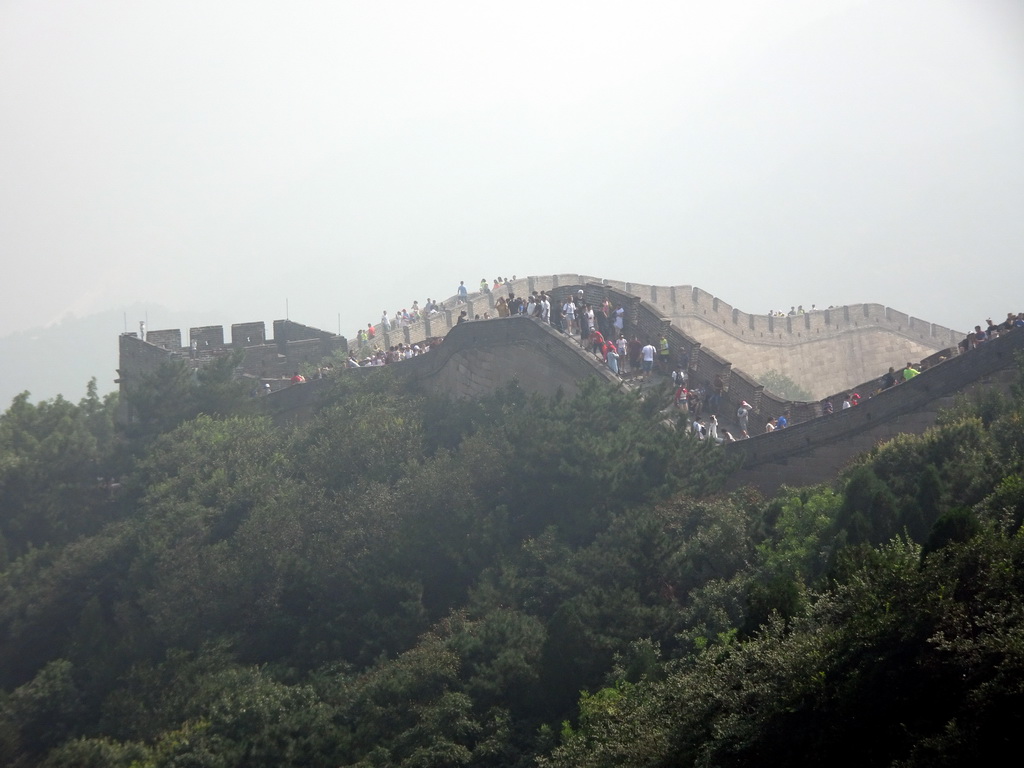 The Fifth Tower of the North Side of the Badaling Great Wall, viewed from a path near the Eighth Tower