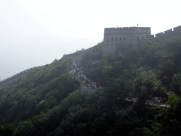 The Sixth Tower of the North Side of the Badaling Great Wall, viewed from a path near the Eighth Tower