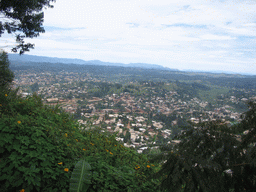 The south side of the city, viewed from the road from Bafoussam